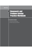 Math Connects Homework and Problem-Solving Workbook, Course 3: (Math Applic & Conn Crse)