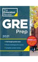 Princeton Review GRE Prep, 2021