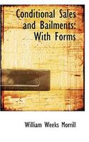 Conditional Sales and Bailments