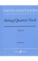 String Quartet No. 6: Study Score