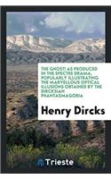 The Ghost! As Produced in the Spectre Drama, Popularly Illustrating the Marvellous Optical Illusions Obtained by the Dircksian Phantasmagoria