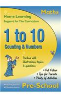 1 to 10, Counting & Numbers, Pre-School (Maths)