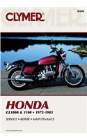Honda GL1000 & 1100 Motorcycle, 1975-1983 Service Repair Manual