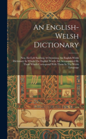 English-welsh Dictionary