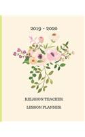 2019 - 2020 Religion Teacher Lesson Planner