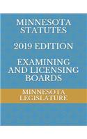 Minnesota Statutes 2019 Edition Examining and Licensing Boards