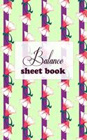 Balance Sheet Book