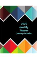 2020 Monthly Planner January - December