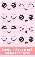 Kawaii Password Logbook For Girls