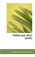 Pauline and Other Poems