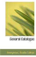 Genaral Catalogue