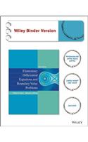 Elementary Differential Equations and Boundary Value Problems, Binder Ready Version