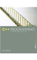 C++ Programming: From Problem Analysis to Program Design: From Problem Analysis to Program Design