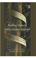 Reading Green in Early Modern England