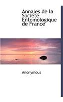 Annales de La Soci T Entomologique de France