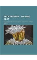 Proceedings (Volume 12-13): (English)