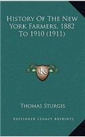 History Of The New York Farmers, 1882 To 1910 (1911)