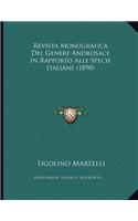 Revista Monografica Del Genere Androsace In Rapporto Alle Specie Italiane (1890)