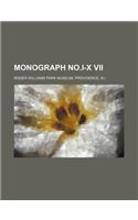 Monograph No.I-X VII