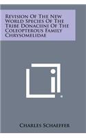 Revision of the New World Species of the Tribe Donaciini of the Coleopterous Family Chrysomelidae