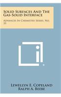 Solid Surfaces and the Gas-Solid Interface