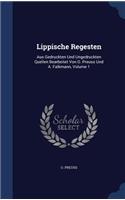 Lippische Regesten