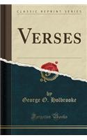 Verses (Classic Reprint)