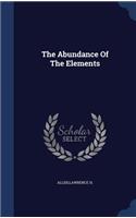 The Abundance Of The Elements