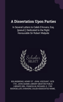 A Dissertation Upon Parties