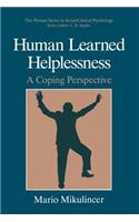 Human Learned Helplessness