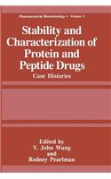 Stability and Characterization of Protein and Peptide Drugs