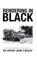 Rendering in Black: 25 drawings across US by Artist Jose F Bolet