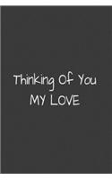 Thinking Of You My Love