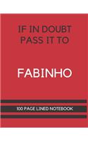 If In Doubt Pass It To Fabinho