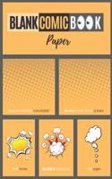 Blank Comic Book Paper