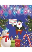 Christmas Activity Book For Kids 1 In 3