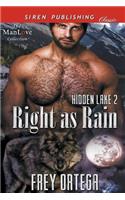 Right as Rain [Hidden Lake 2] (Siren Publishing Classic Manlove)