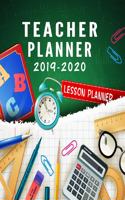 Teacher Planner: 24 hours Daily Planner for Teacher - Academic Year 365 days Lesson Plan and Record Book with Chalkboard Cover for Best Teachers - Lesson Planning fo