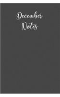 December Notes