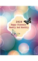 2020 Happy Planners Weekly And Monthly