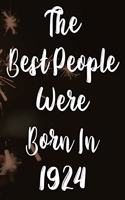 The Best People Were Born In 1924