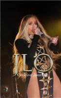 jlo creative blank notebook journal: Jennifer Lopez creative blank notebook journal