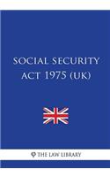 Social Security Act 1975 (UK)