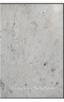 Traveler's Notebook: Traveler's Notebook - Blank Journal Notebook, 100 Unlined pages, Cream paper, 6 x 9 inches