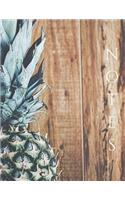 Notes: Lined Pineapple Notebook