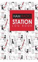 Ham Radio Station Log Book: Amateur Radio Logbook, Ham Radio Log Books, Ham Radio Journal, Ham Radio Tracking, Cute Paris & Music Cover(52 Ham Radio Station Log Book)