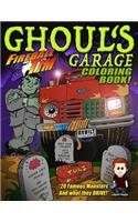Fireball Tim GHOUL'S GARAGE Halloween Coloring Book