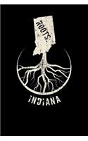 Indiana Roots: Proud Homeland Blank Notebook Journal