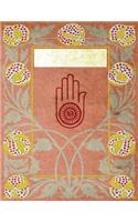 Monogram Jainism Sketchbook: Blank Art Pad Notebook Journal(44 Monogram Nouveauthree 150 Sketch)