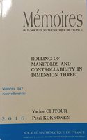 Rolling of Manifolds and Controllability in Dimension Three
